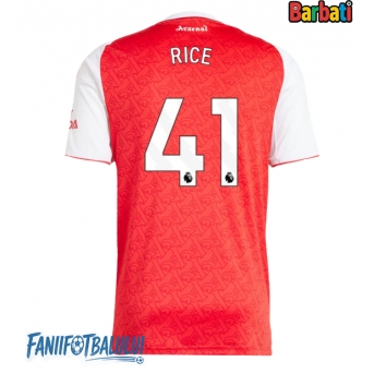 Arsenal Declan Rice #41 Tricou Fotbal Replică 2025-26 Barbati Acasa
